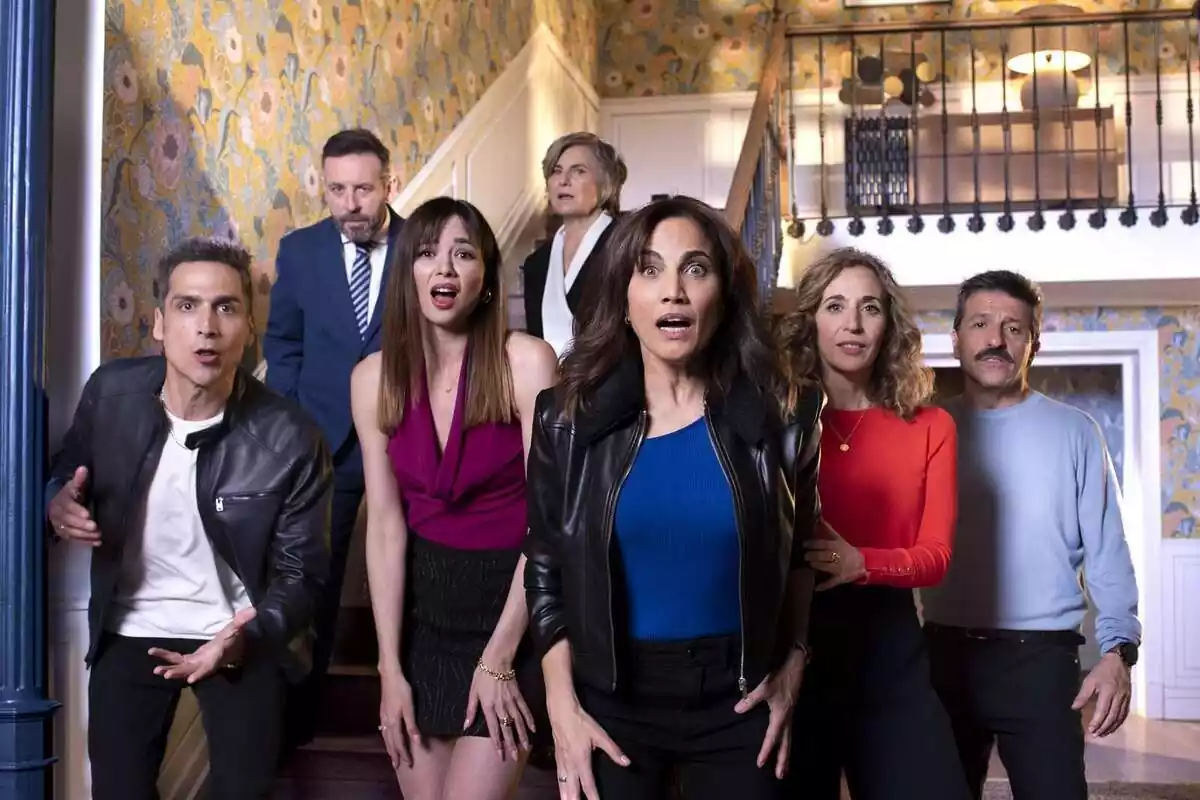 Protagonistas de 4 estrellas, la serie de La 1