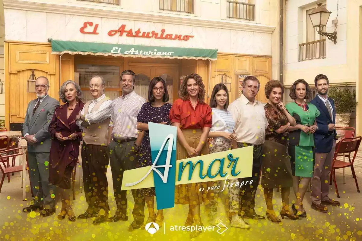Cartel de la temporada final de Amar es para siempre en Antena 3