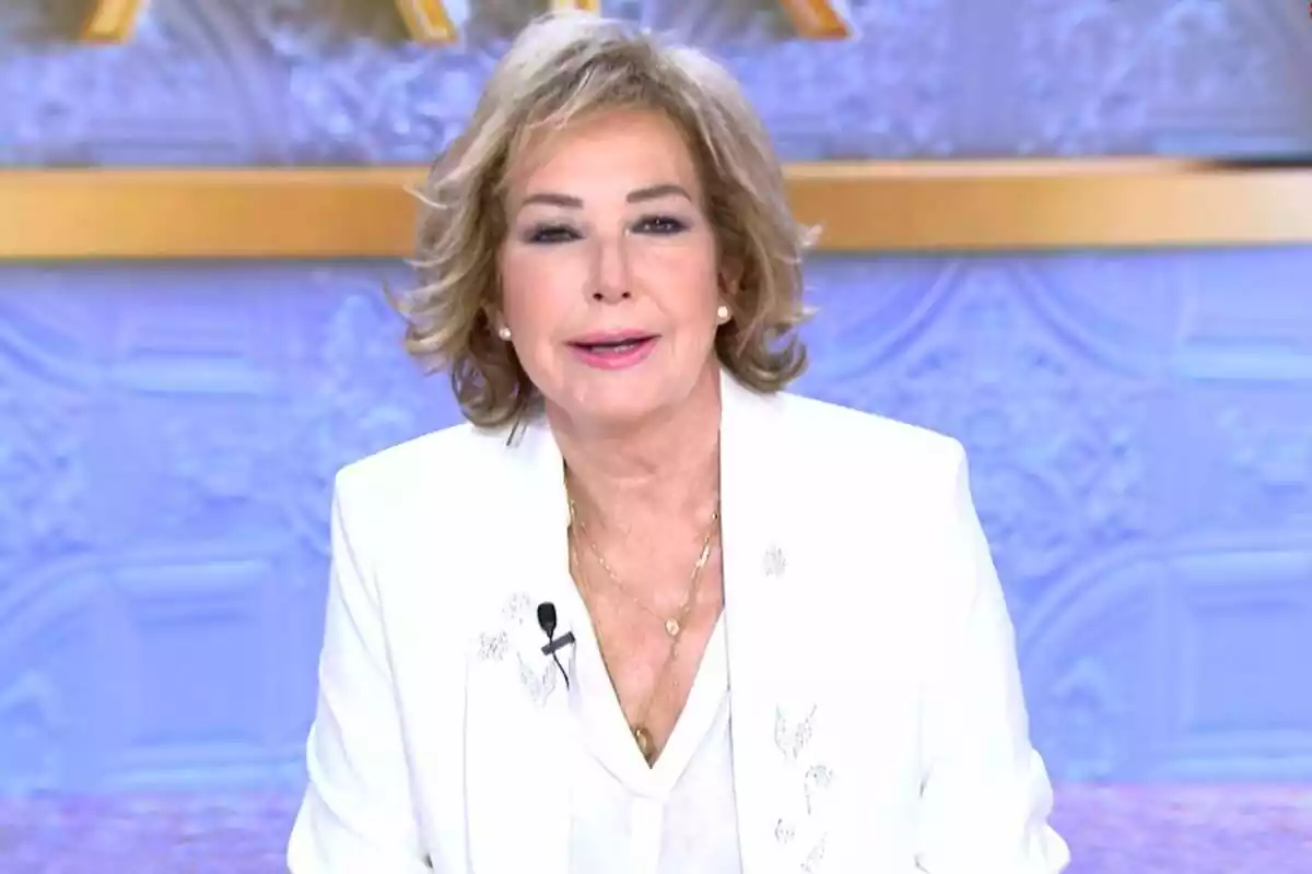 Ana Rosa en el estreno de TardeAR en Telecinco