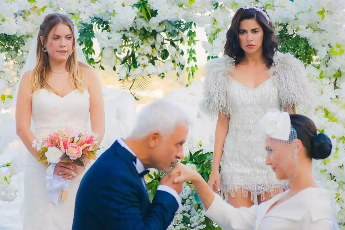Captura de 'Pecado Original' con la boda de Halicat y Yildiz