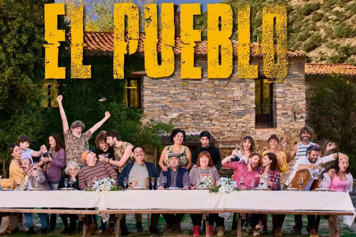 Cartel de la cuarta temporada de El Pueblo en Telecinco