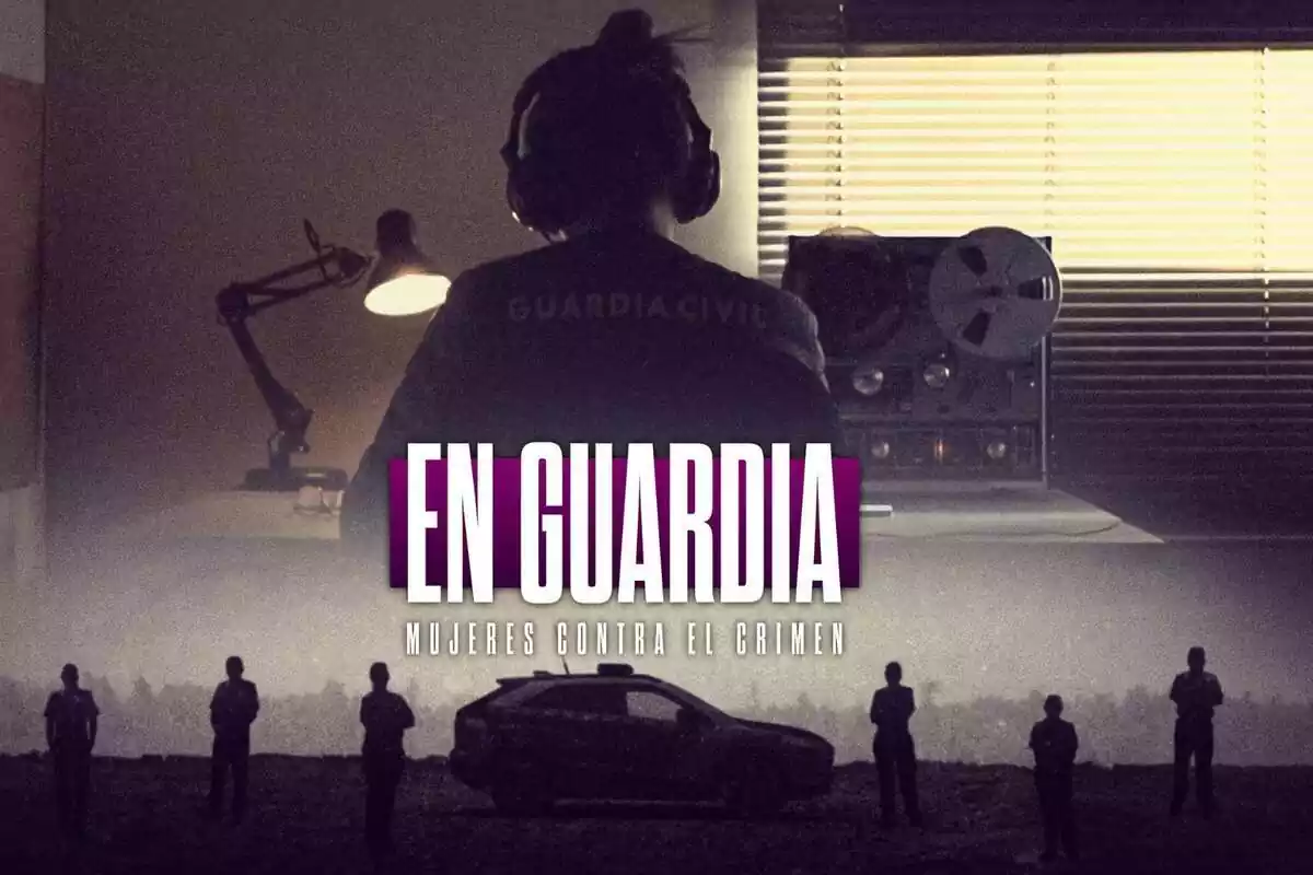 Cartel de la serie documental En guardia: mujeres contra el crimen de Cuatro