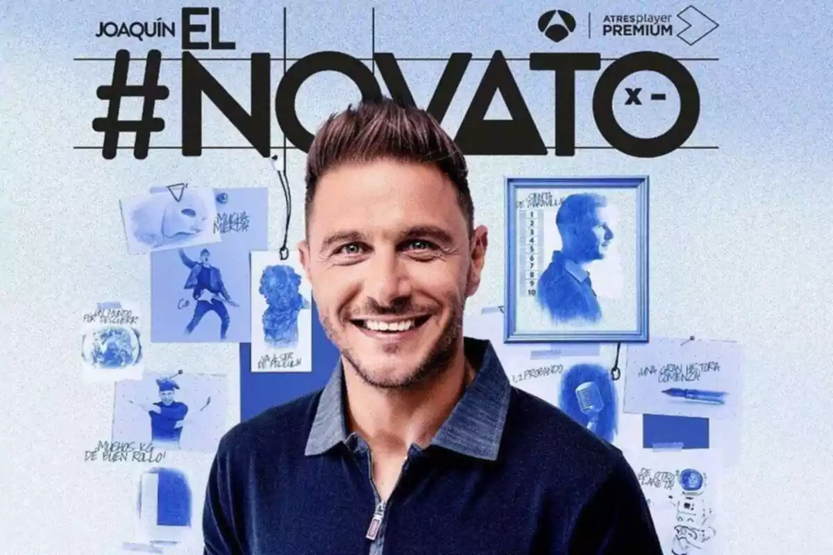 Cartel de Joaquín, el novato en Antena 3