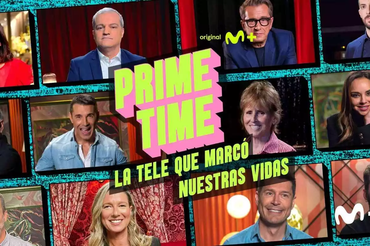 Cartel de Prime Time, documental de Movistar Plus