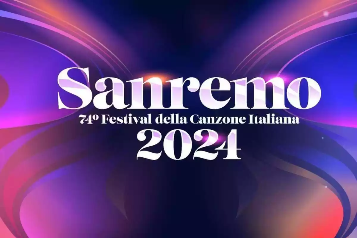 Cartel del festival de Sanremo 2024, preselección para Eurovisión de Italia
