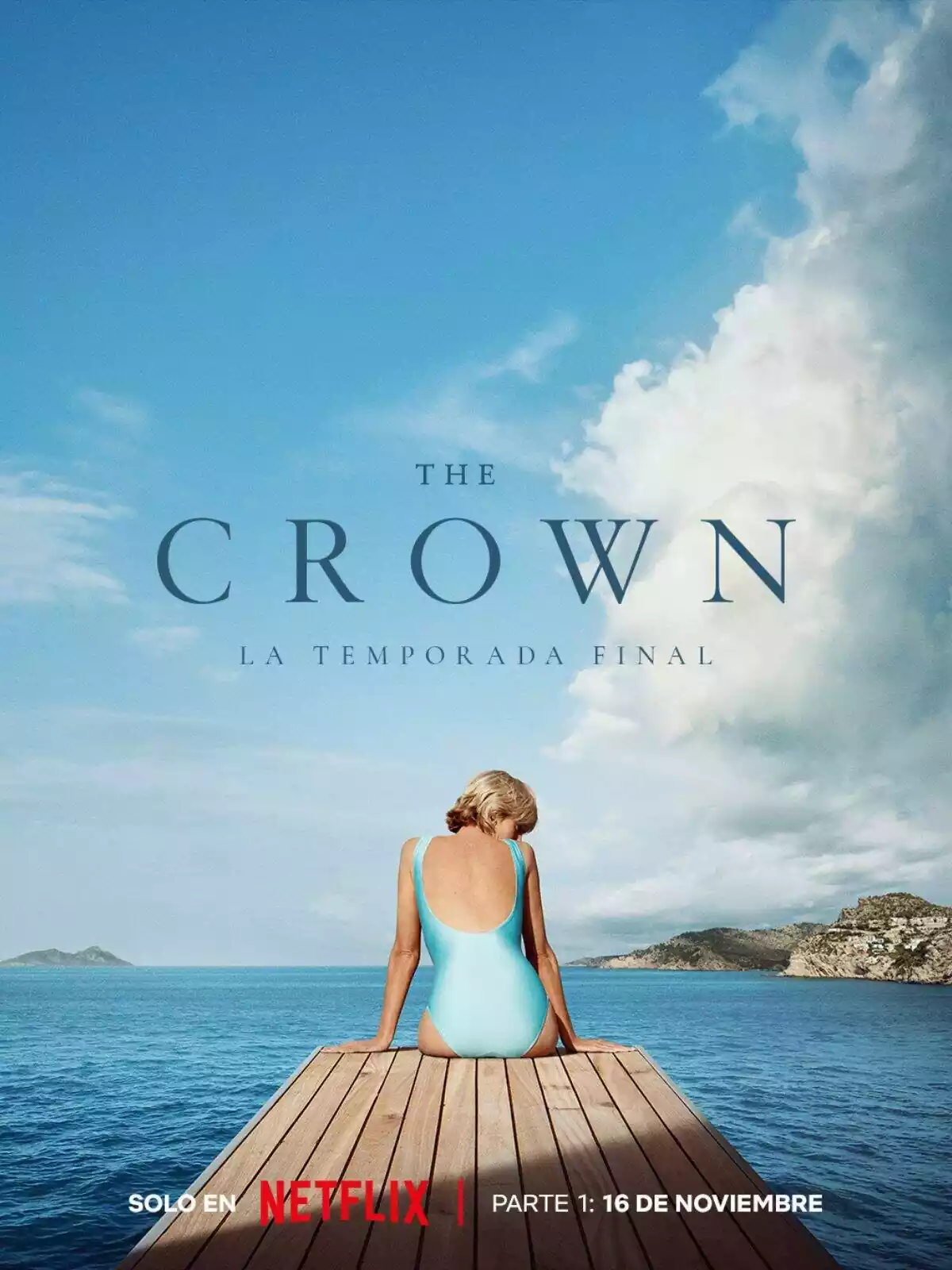 Cartel de la temporada final de The Crown de Netflix