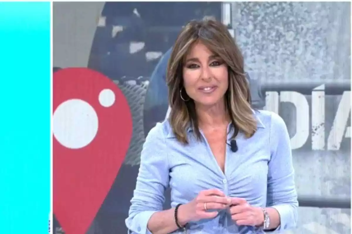 Captura de 'Cuatro al día' con Ana Terradillos presentando