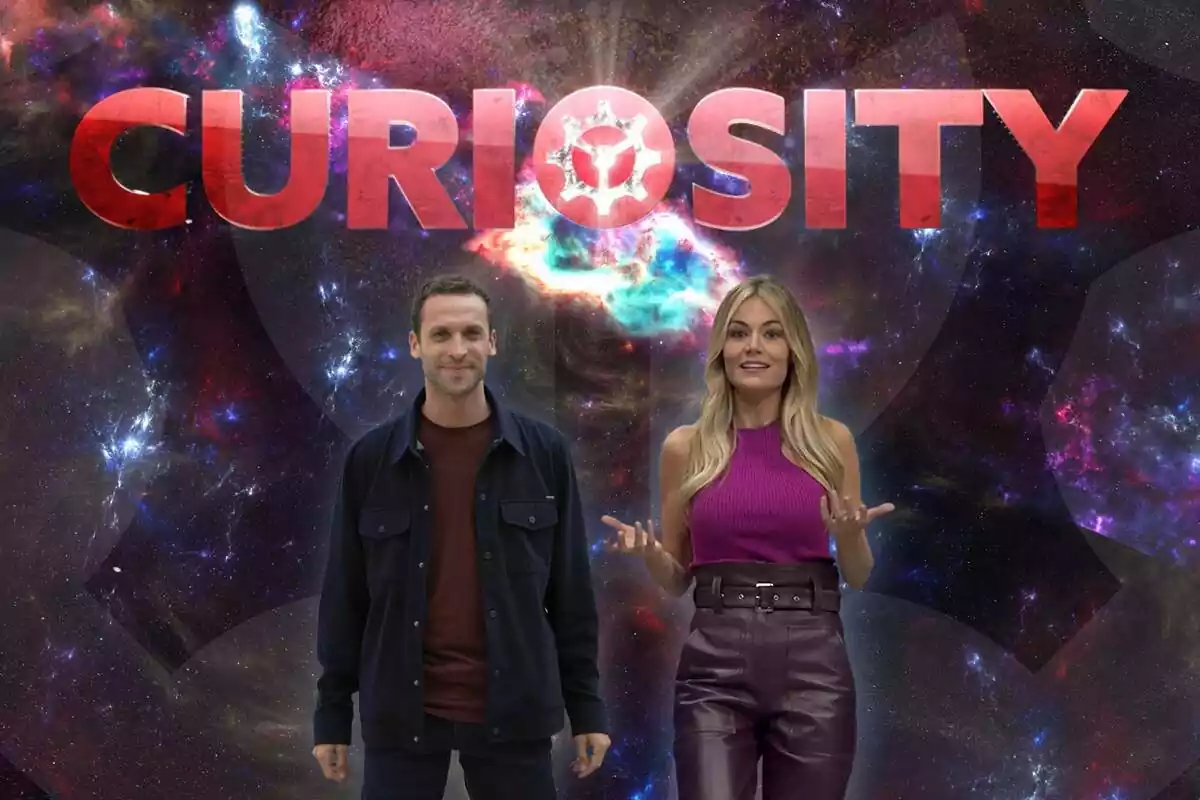 Marc Santandreu y Rocio Delgado en el cartel de Curiosity