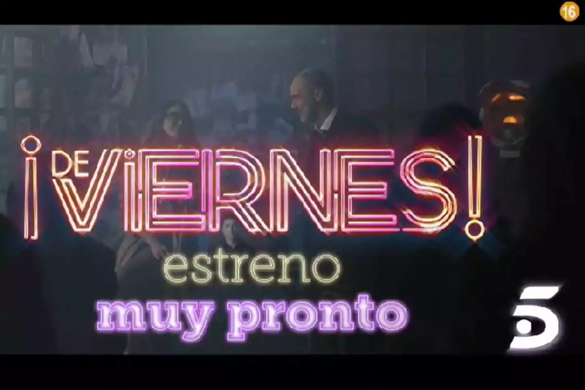 Captura de la promo de De Viernes de Telecinco