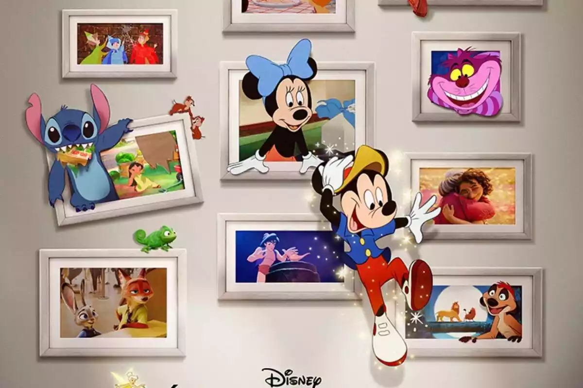 Cartel de Érase una vez un estudio de Disney