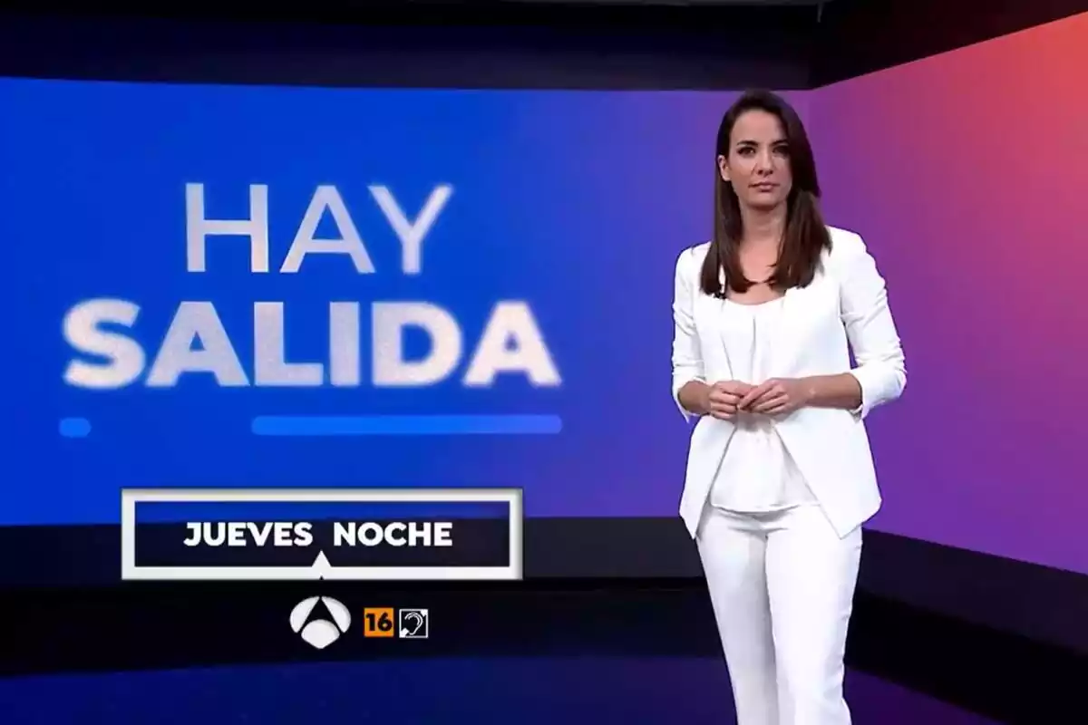 Captura de Esther Vaquero en el especial sobre la violencia de género de Antena 3 Noticias