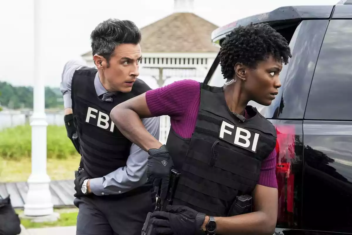 Actores de la quinta temporada de FBI en su estreno en Energy