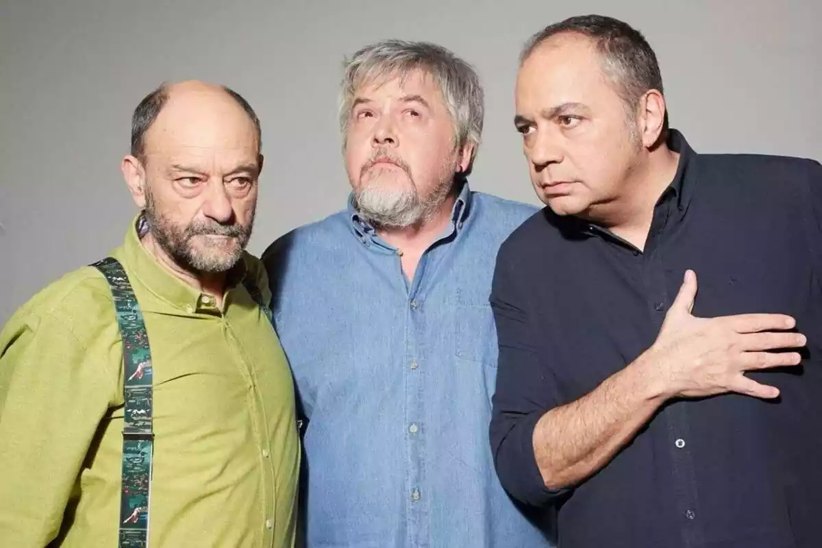 Javier Coronas, Pepe Colubi y Javier Cansado, presentadores de Ilustres Ignorantes