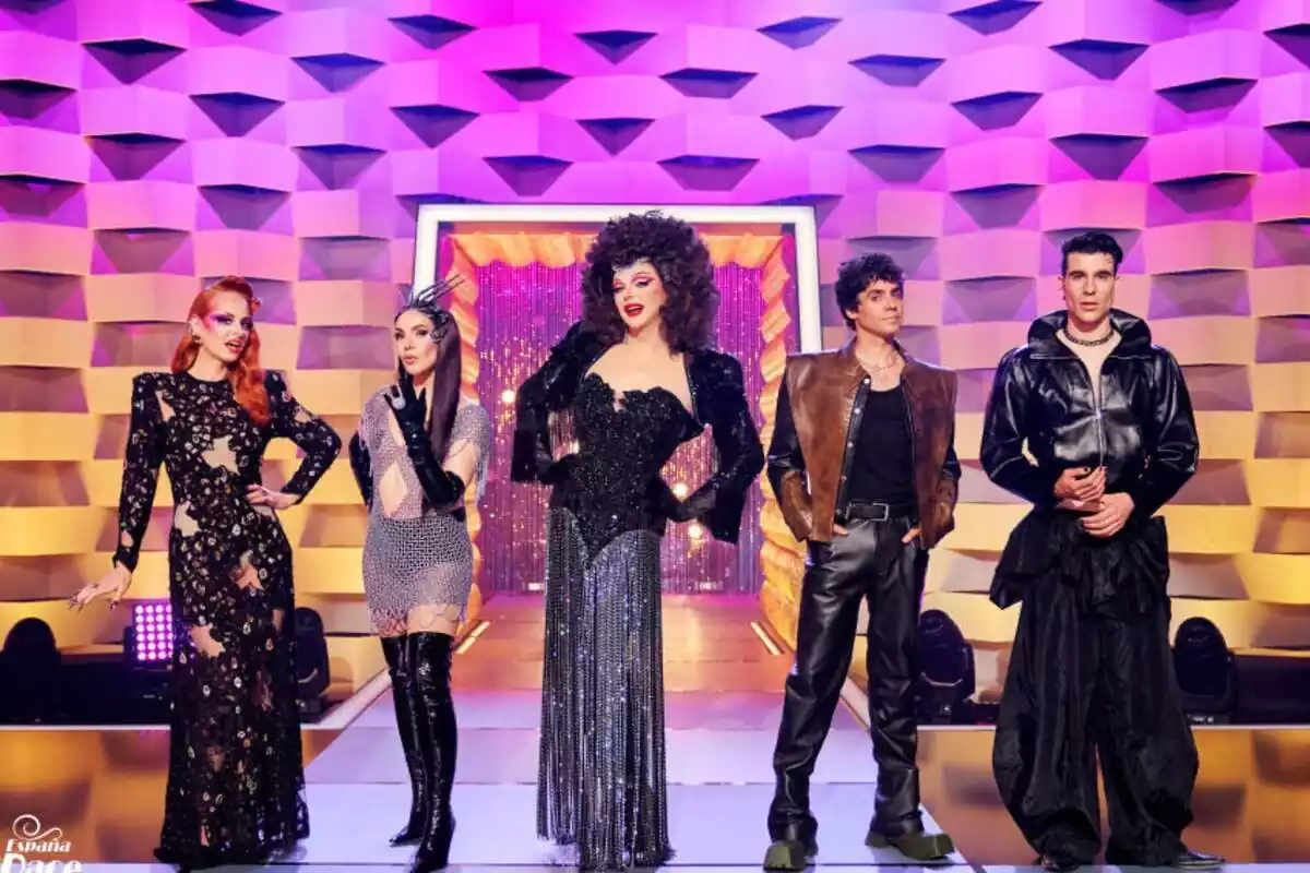 Inés Hernand fue le invitada especial del jurado de 'Drag Race España All Stars'