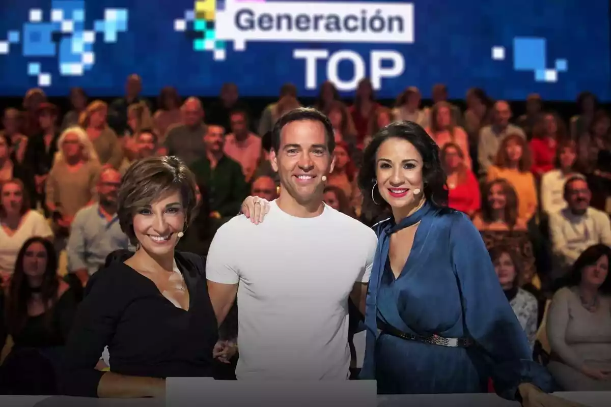 Fotografía de los invitados de Generación TOP de laSexta, como Adela González