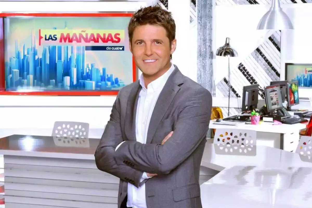 Jesús Cintora como presentador de Las Mañanas de Cuatro Jesús Cintora como presentador de Las Mañanas de Cuatro