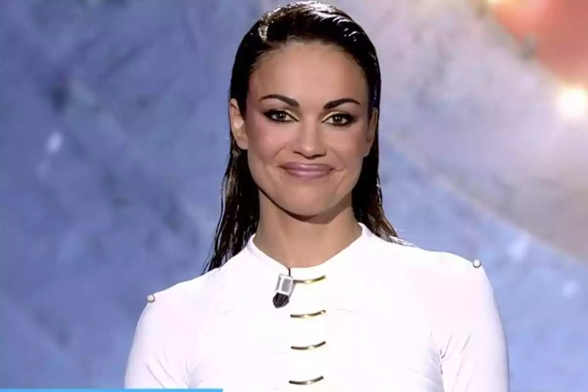 Captura de Lara Álvarez en su despedida de GH VIP: Última Hora en Telecinco