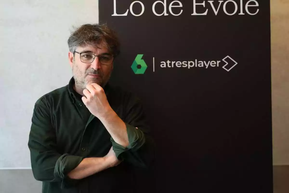 Fotografía de Jordi Évole durante la presentación de Lo de Évole de laSexta