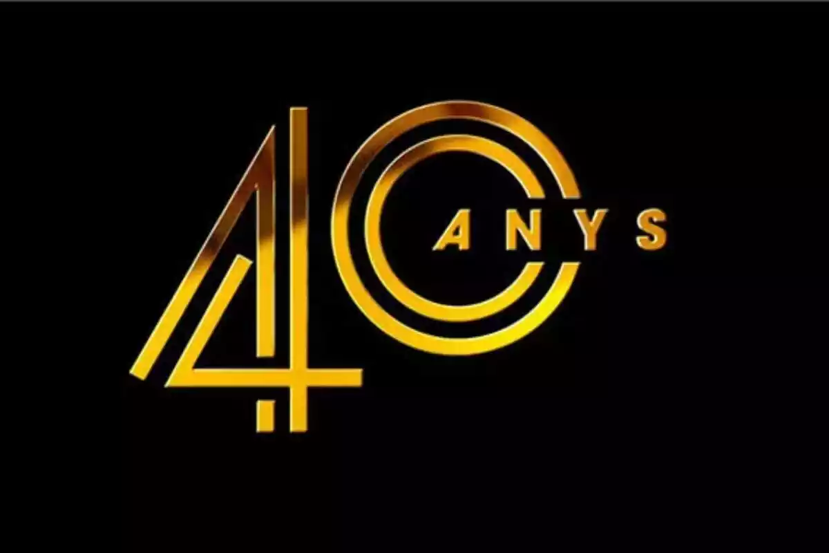 Logo de la gala por los 40 años de TV3