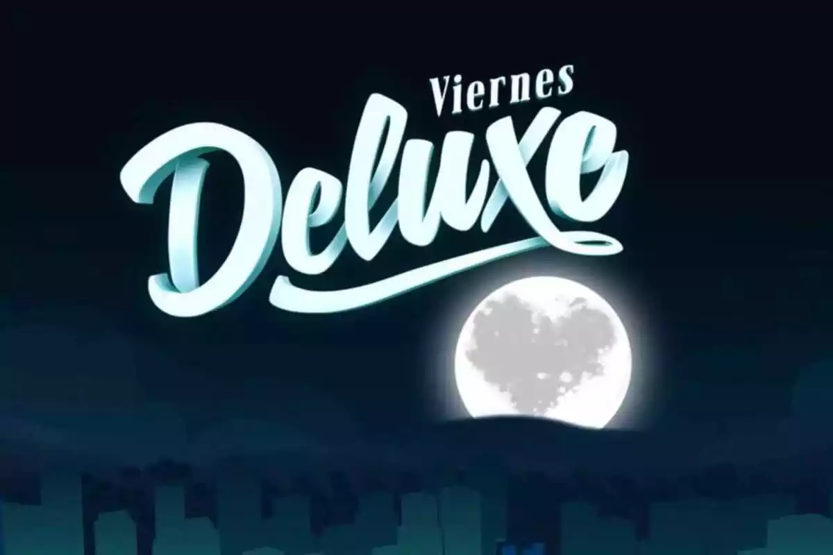 Logo de Viernes Deluxe, programa de Telecinco