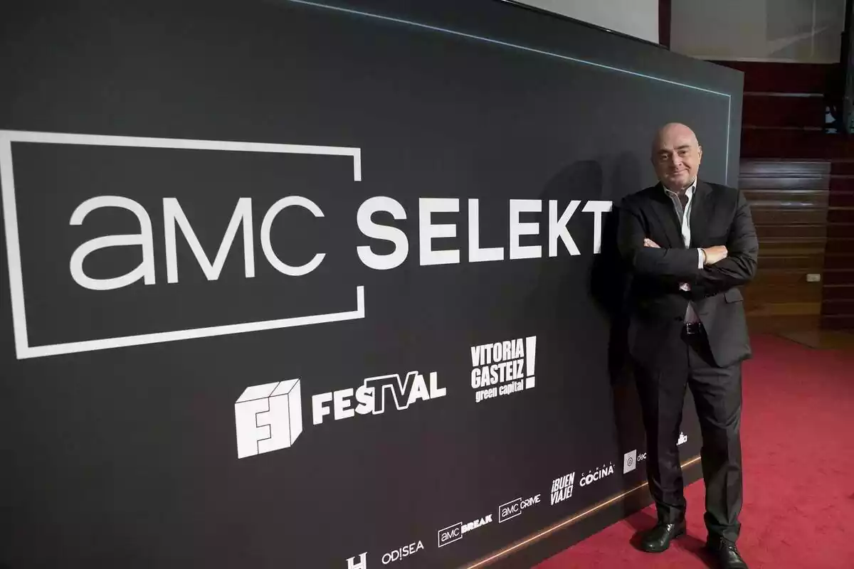 Manuel Balsera en la presentación de AMC SELEKT en el FesTVal