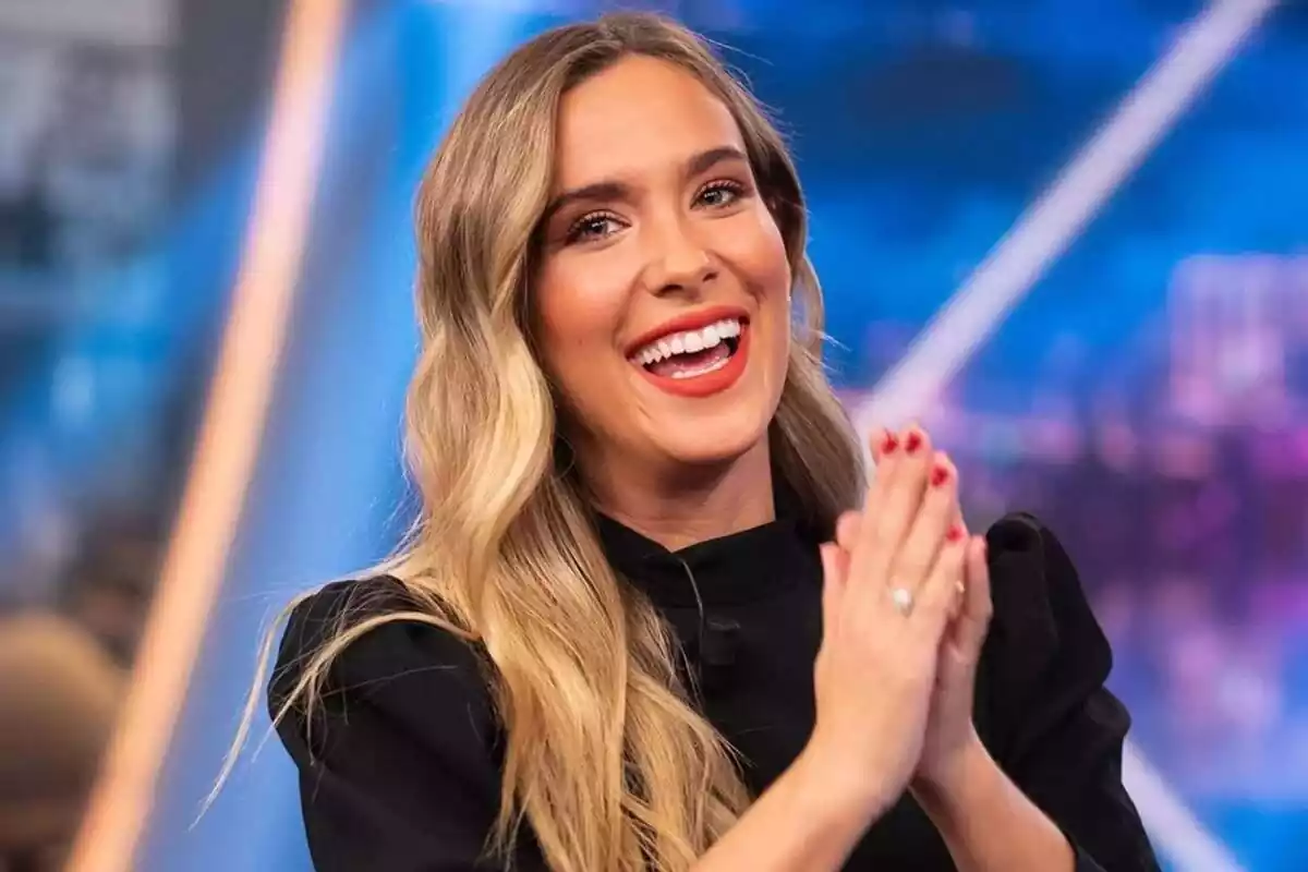 María Pombo en su visita a El Hormiguero de Antena 3