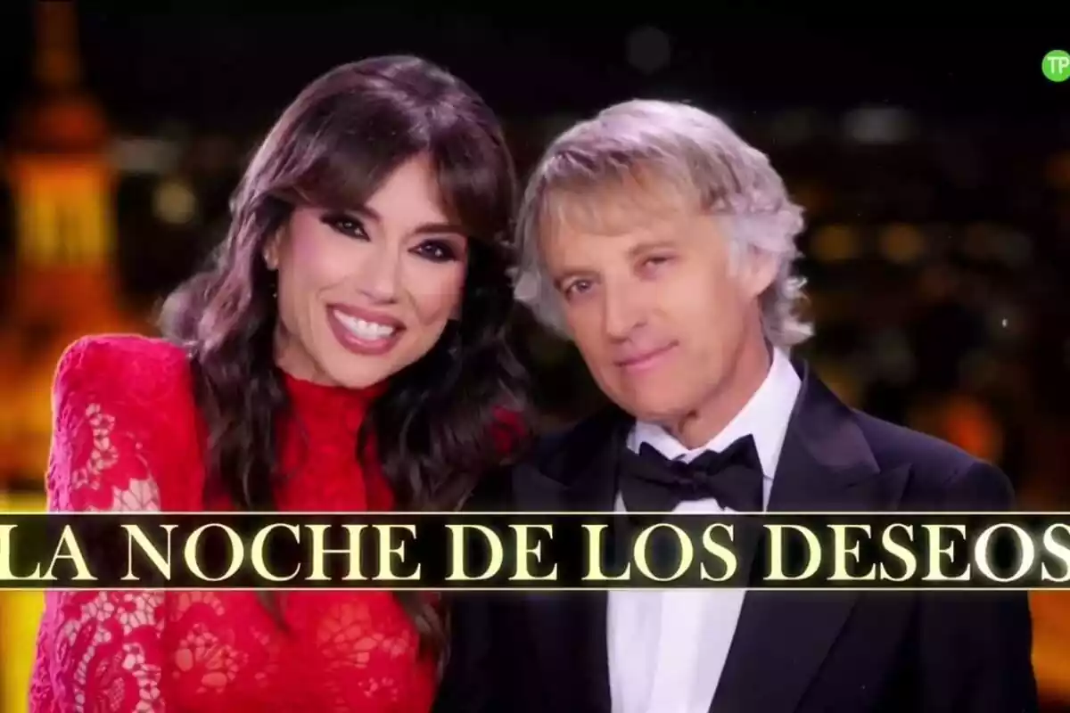 Captura de Marta Flich y Jesús Calleja en la promo de las Campanadas de Telecinco