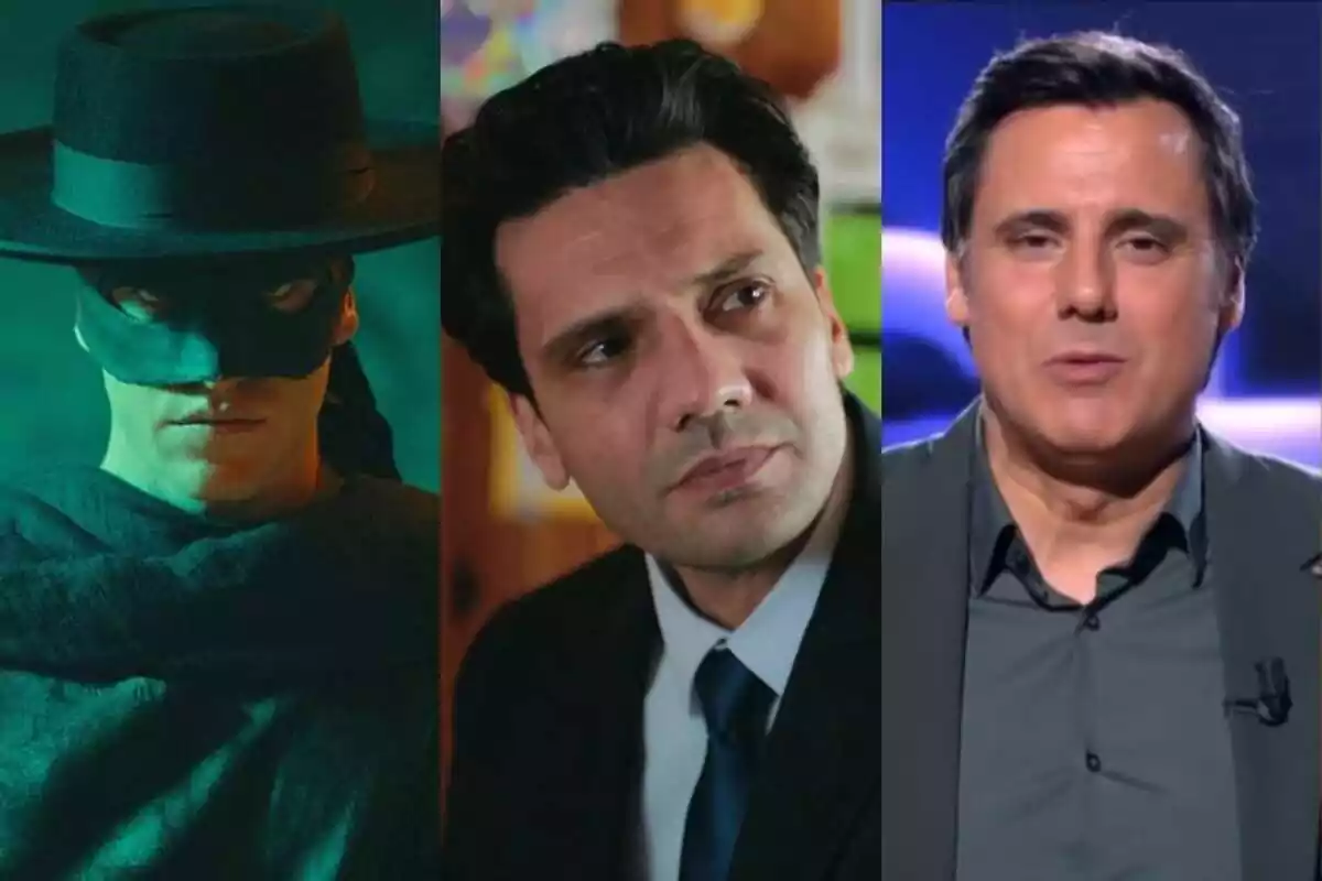 Montaje de miguel bernardeau en Zorro, Secretos de Familia y Ion Aramendi en GH DÚO este domingo 11 de febrero