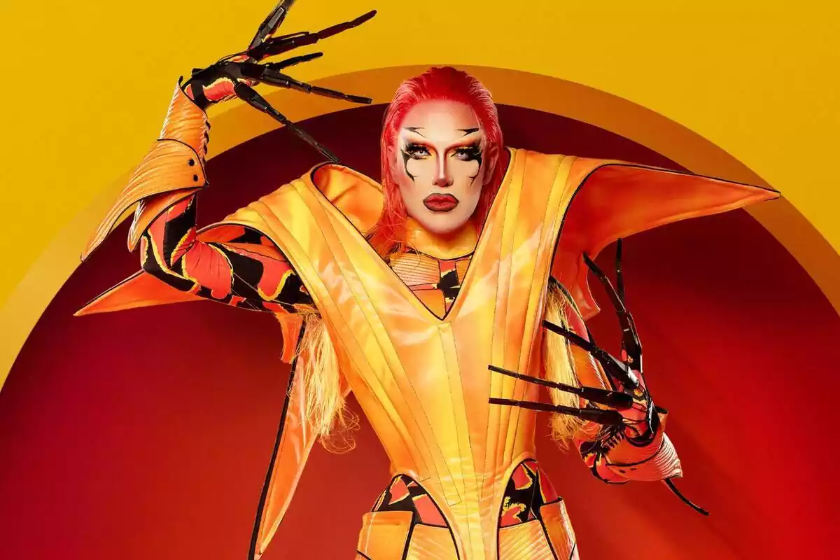 Posado de Onyx Unleashed como concursante de Drag Race: All Stars en atresplayer