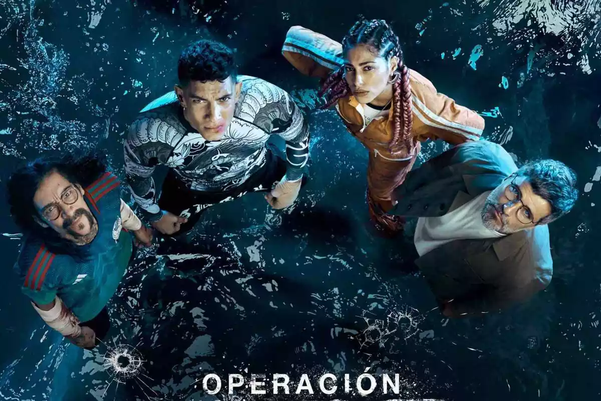 Cartel de la tercera temporada de Operación Marea Negra en Prime Video