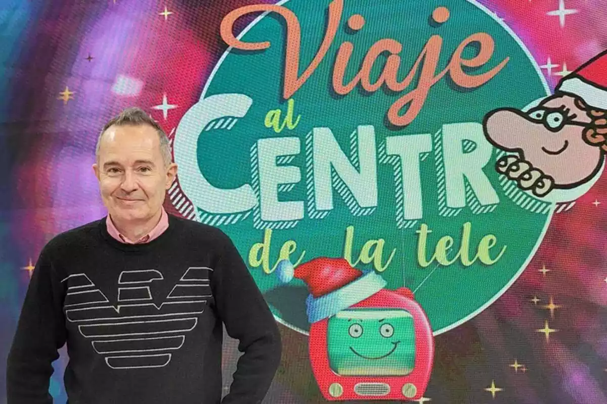 Pedro Santos, director de 'Viaje al centro de la tele', programa de RTVE