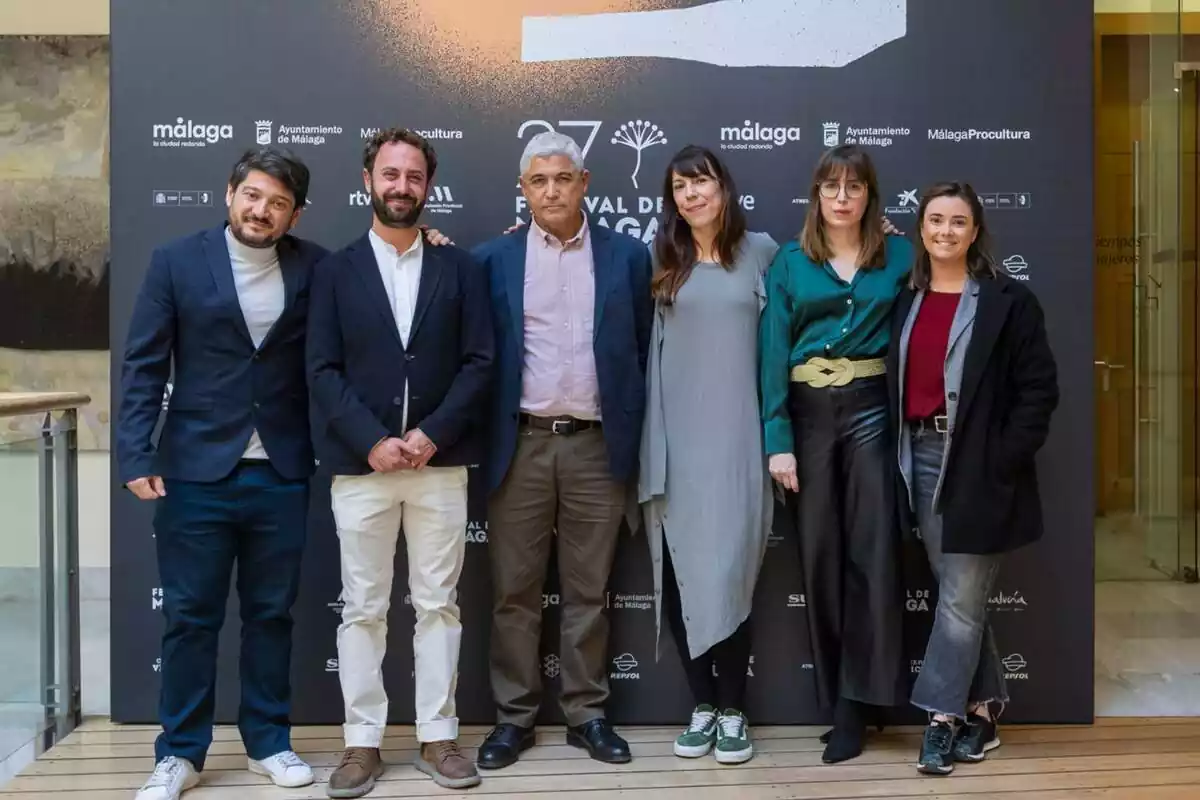 Presentación de la segunda parte de Lucía en la telaraña, la docuserie de RTVE Play: Alberto Fernández, Adolfo Moreno, el ex guardia civil Ignacio Carrasco, Sofía Urwitz, Patricia Alonso y Lara Lejarza