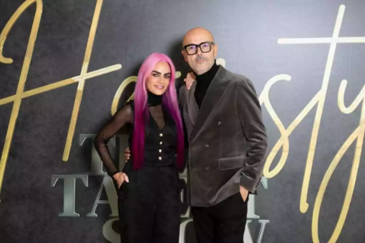 Rossano Ferretti y Beatriz Matallana, presentadores de HairStyle The Talent Show