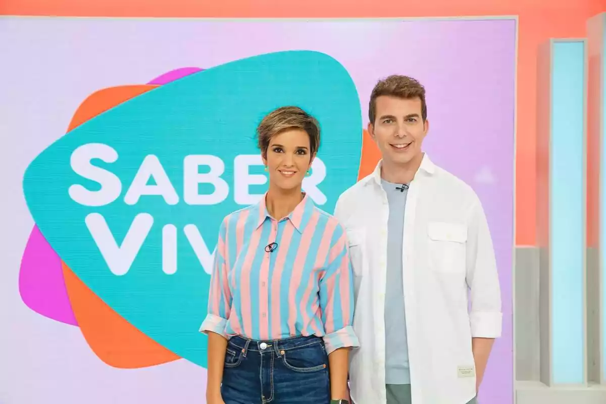 Paula Sainz-Pardo y Jerónimo Fernández en Saber Vivir de La 1
