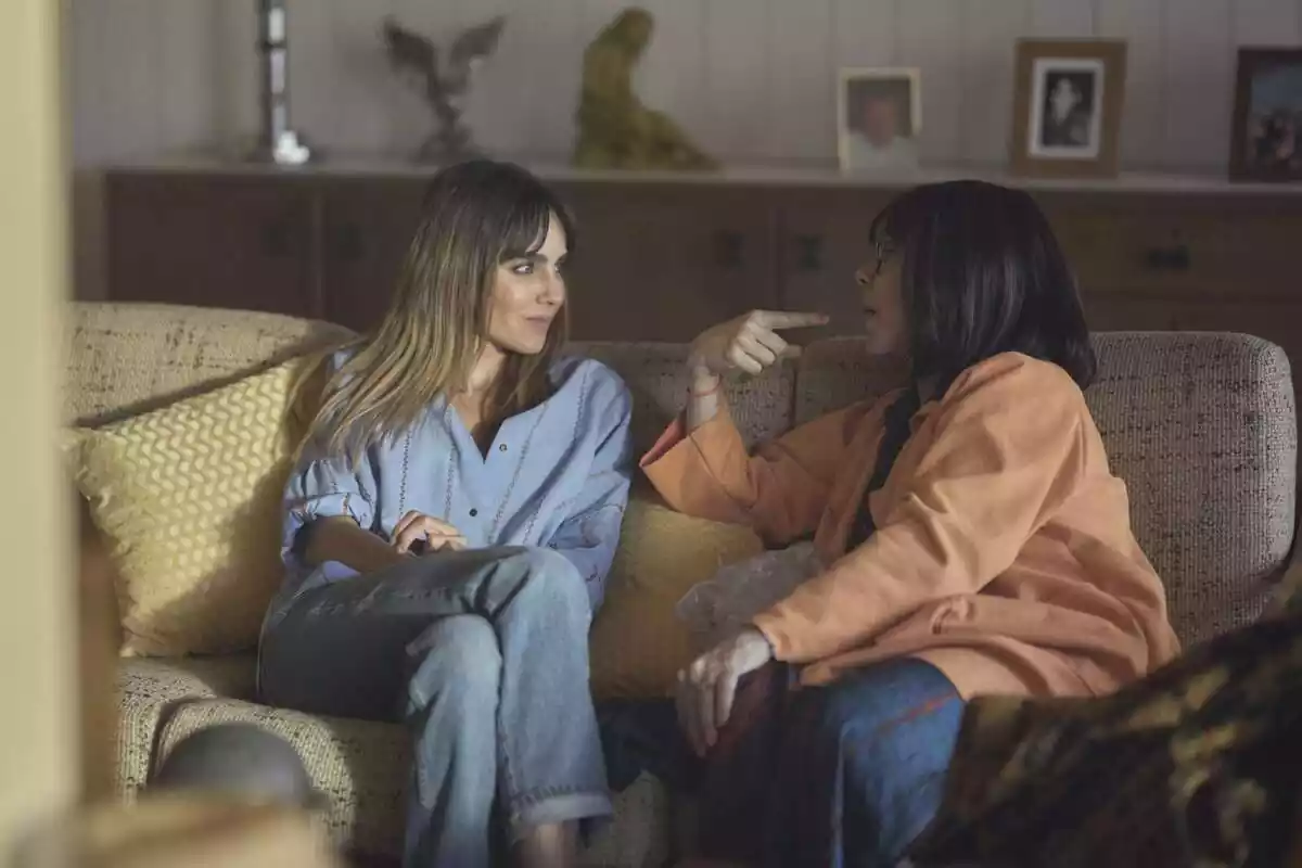 Rodaje Todos Mienten serie de Movistar