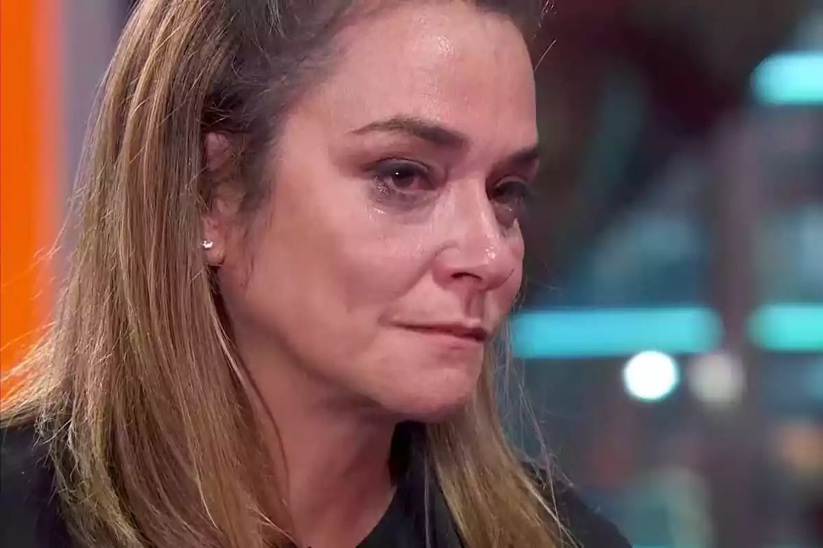 Toñi Moreno llorando en MasterChef Celebrity de La 1