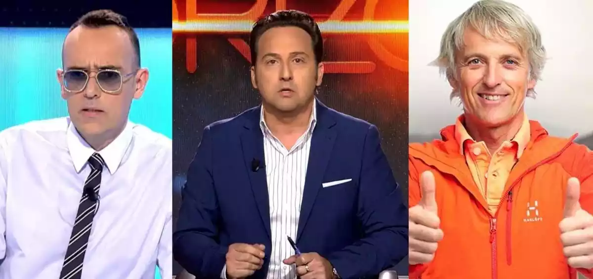Risto Mejide, Iker Jiménez y Jesús Calleja como presentadores de Cuatro